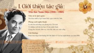 giới thiệu tác giải xuân diệu