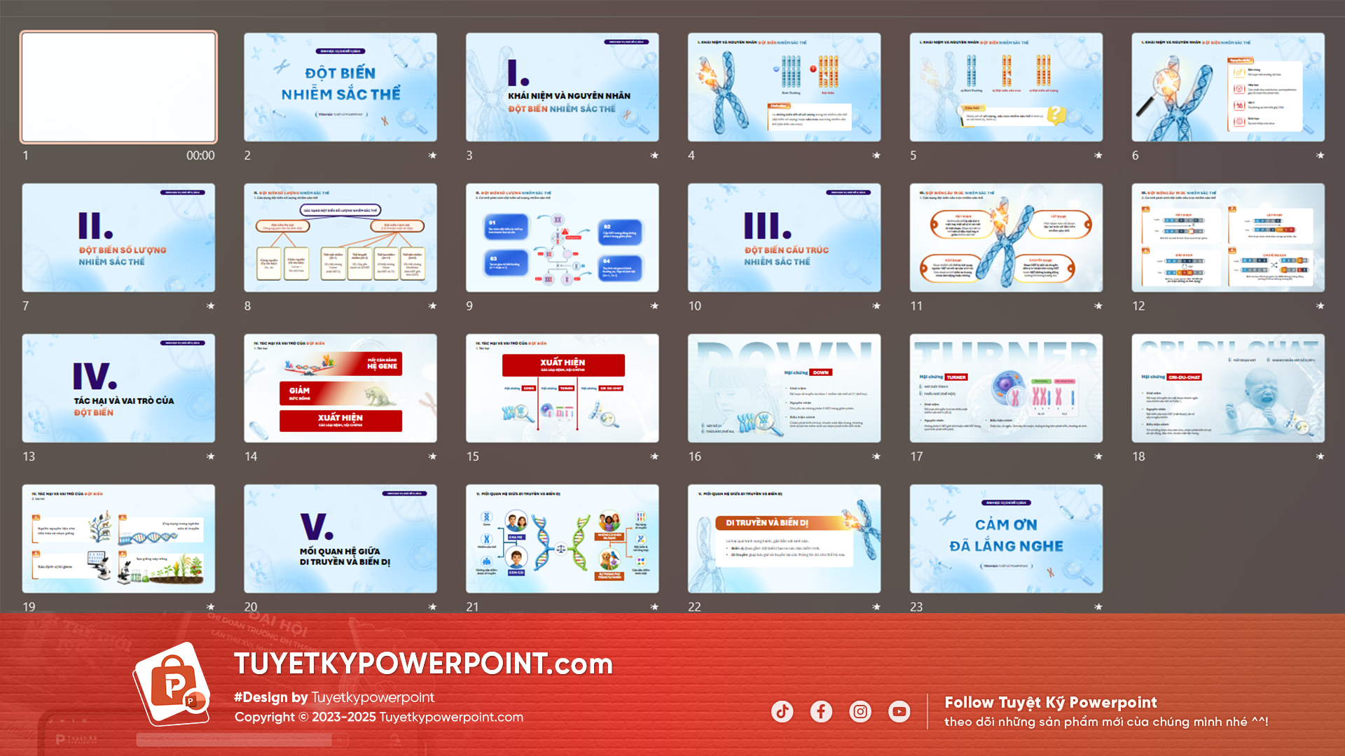 Tải ngay mẫu slide môn sinh học lớp 12 bài 12