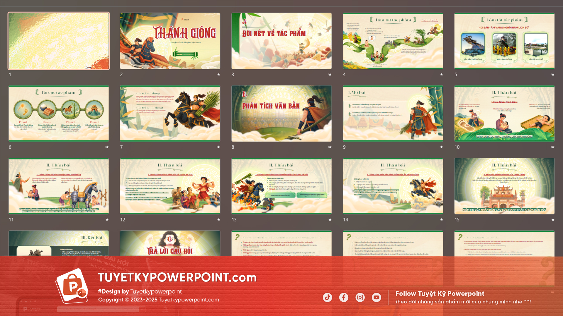 Tải ngay mẫu slide môn ngữ văn lớp 6: Thánh Gióng