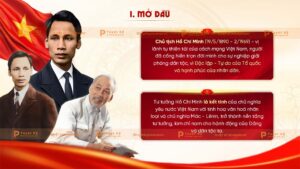 mở đầu những nhân tố tác động đến tư tưởng yêu nước và cách mạng của hồ chí minh trước khi ra đi tìm đường cứu nước