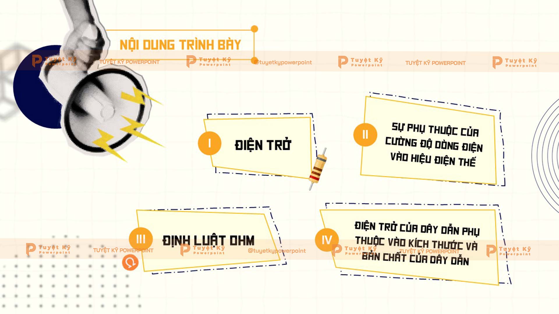 vật lí 9 điện trở định luật ohm