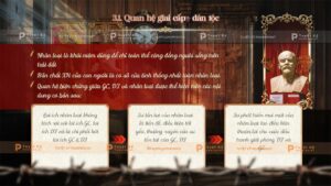 quan hệ giai cấp và dân tộc