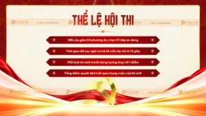 thể lệ bài trắc nghiệm đại hội đảng