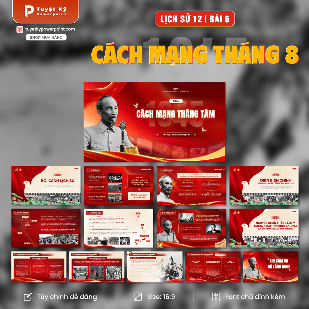 cách mạng tháng tám 1945