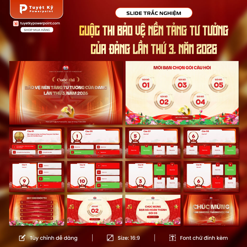 cuộc thi bảo vệ nền tảng tư tưởng của đảng