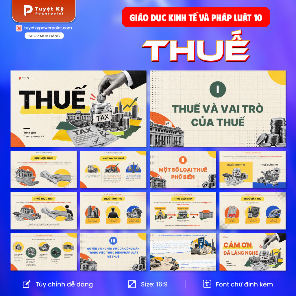 giáo dục kinh tế pháp luật 10 thuế