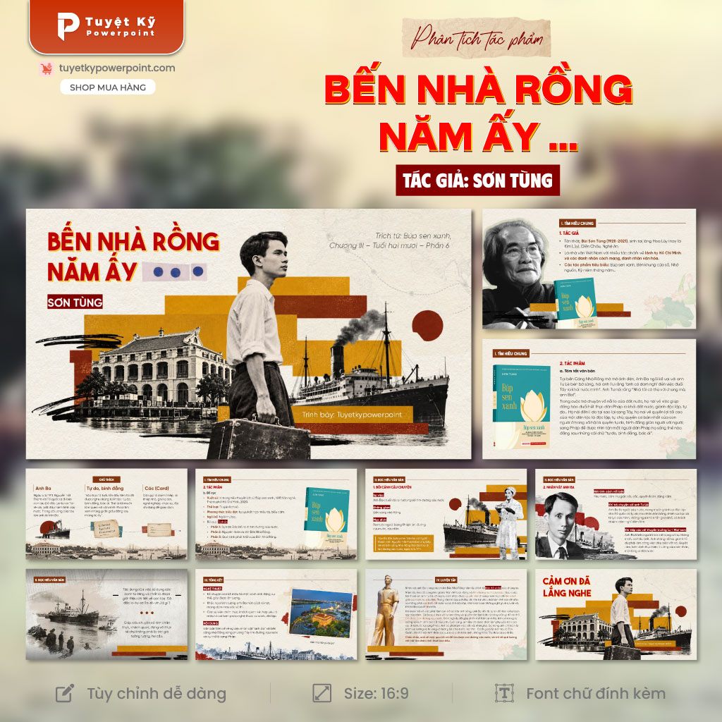 phân tích tác phẩm bến nhà rồng năm ấy