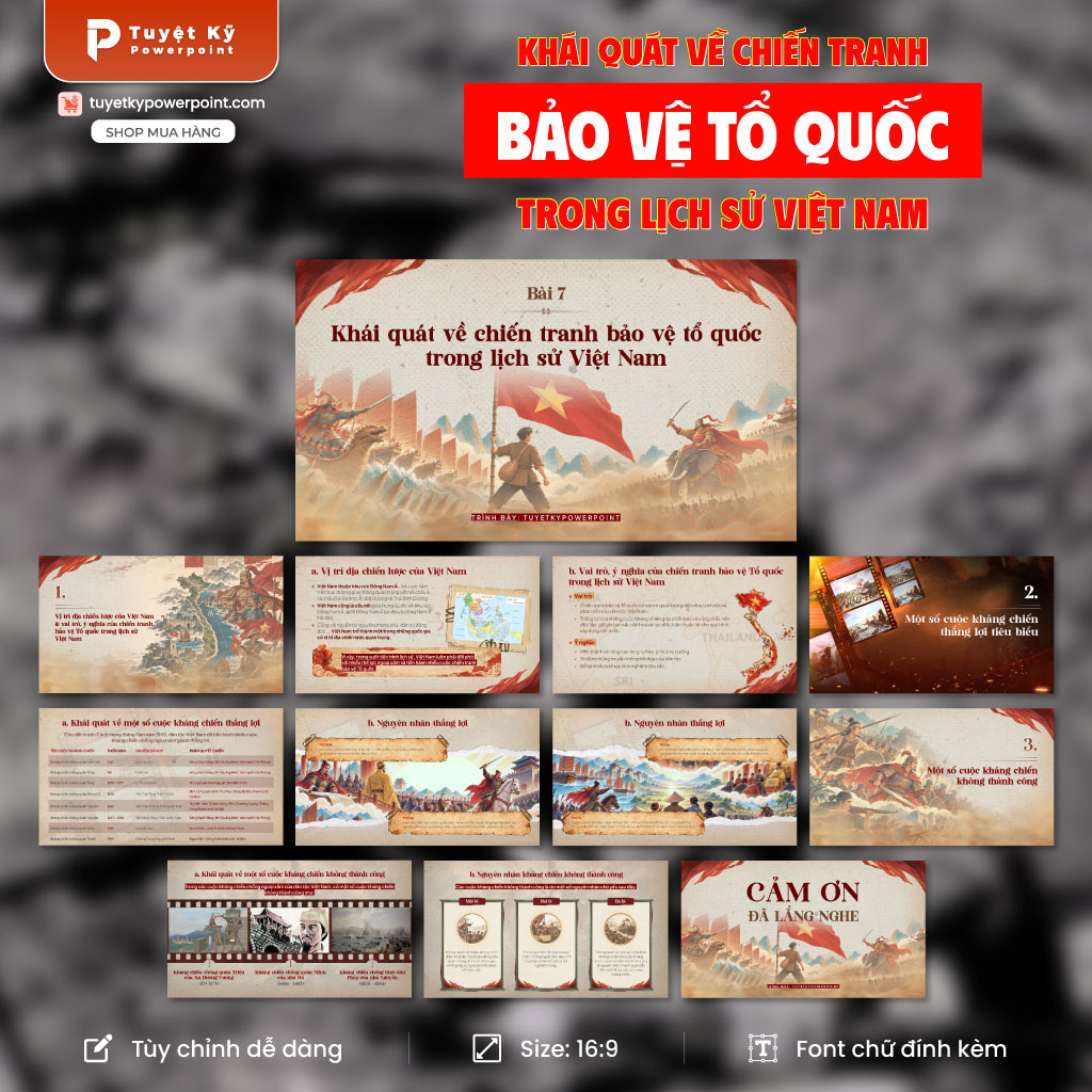lịch sử 11 khái quát về chiến tranh bảo vệ tổ quốc việt nam
