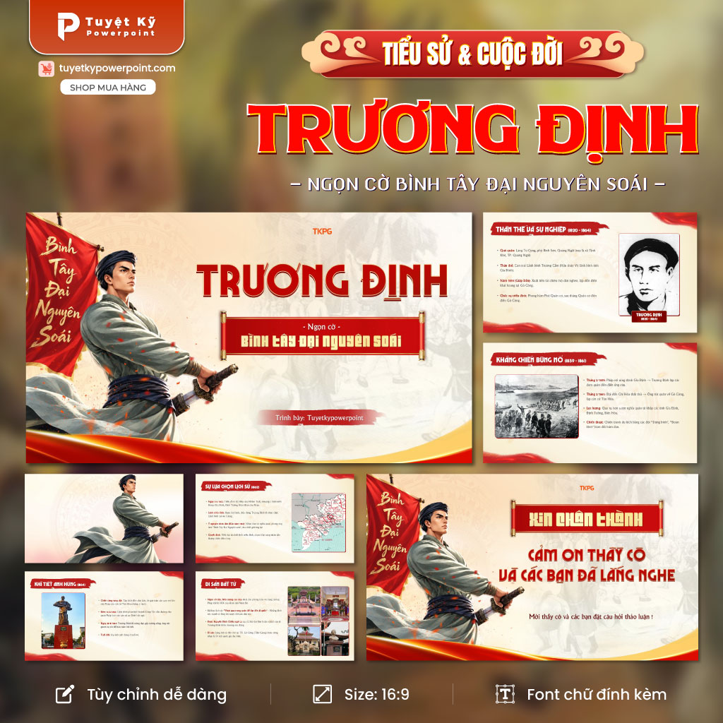 slide lịch sử trương định