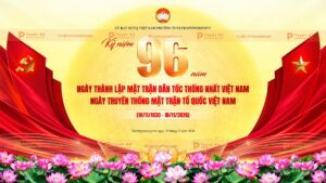 backdrop ngày mặt trận tổ quốc việt nam