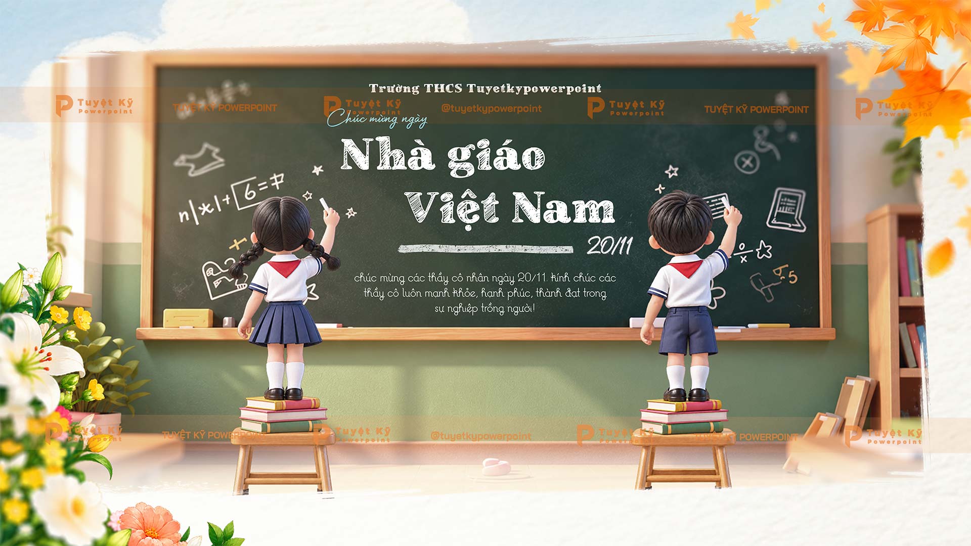 backdrop ngày nhà giáo việt nam 20/11