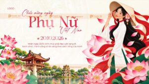backdrop ngày phụ nữ việt nam 20/10