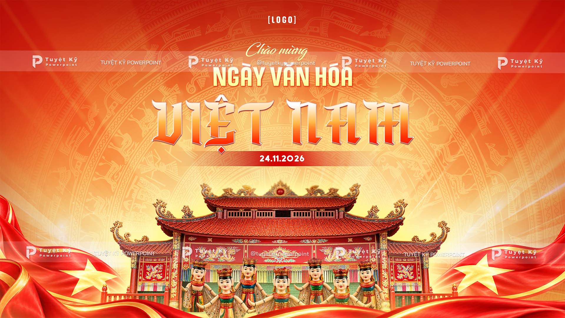 backdrop ngày văn hóa việt nam