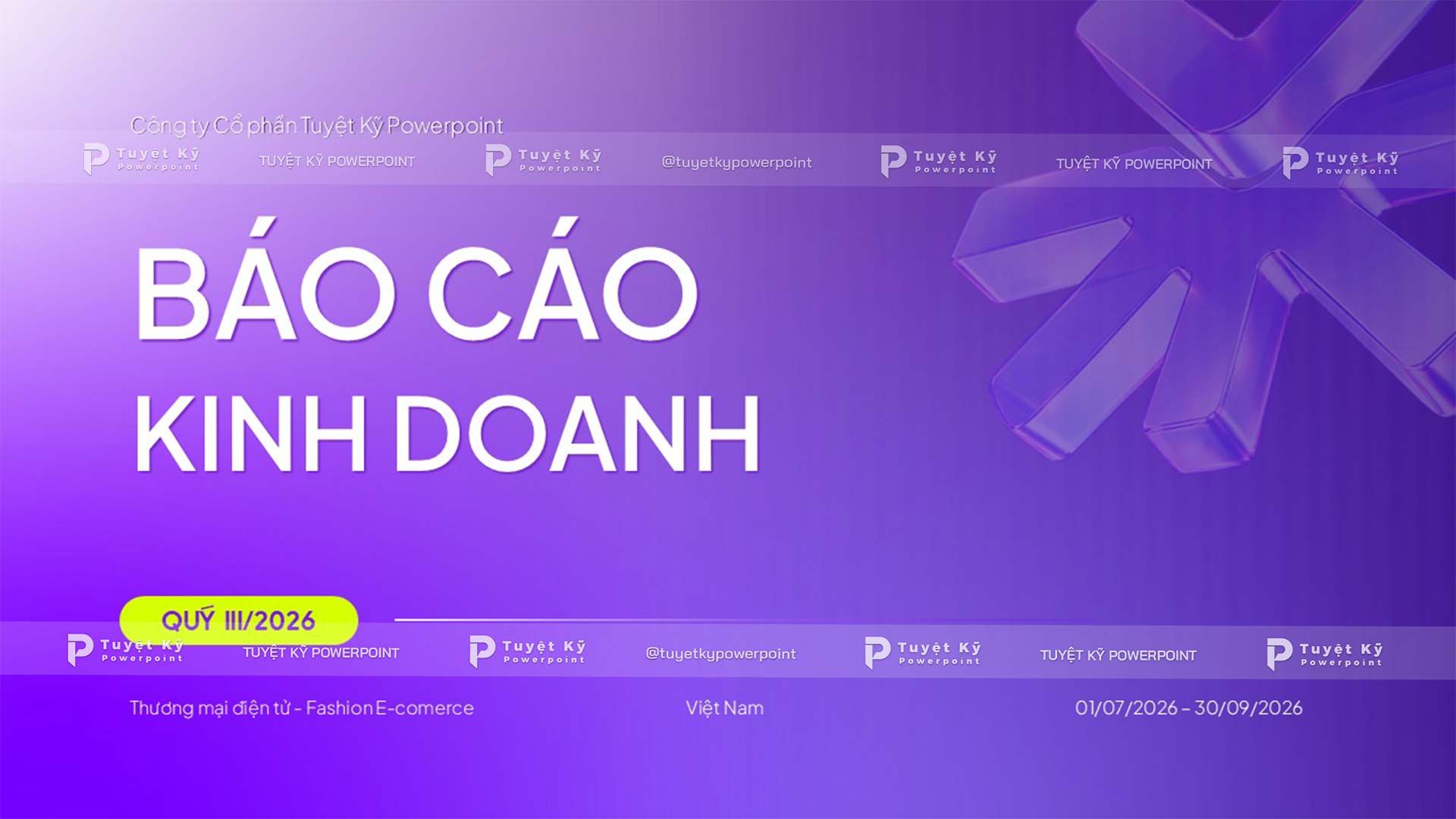 báo cáo kinh doanh thương mại điện tử