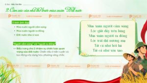đọc hiểu tác phẩm mùa xuân nho nhỏ