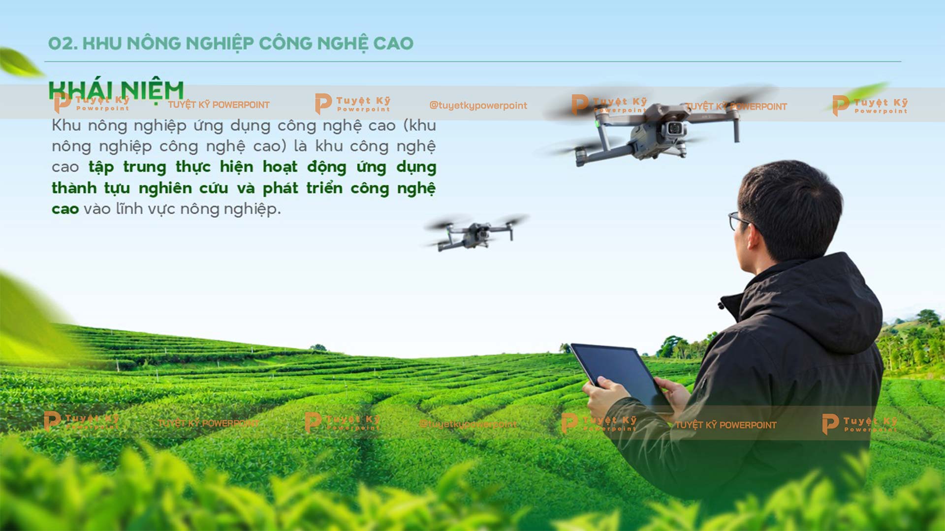 khu nông nghiệp công nghệ cao