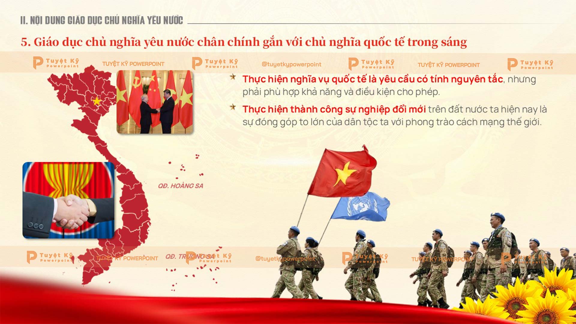 nội dung giáo dục chủ nghĩa yêu nước trong giai đoạn mới
