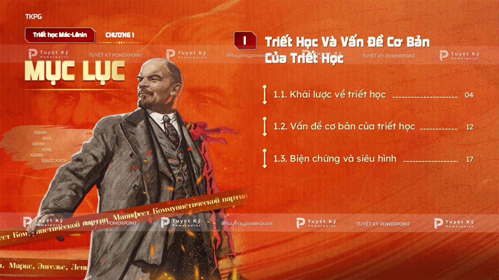 khái luận về triết học mác lênin
