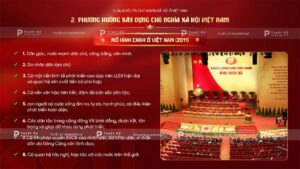 quá đội lên chủ nghĩa xã hội ở việt nam