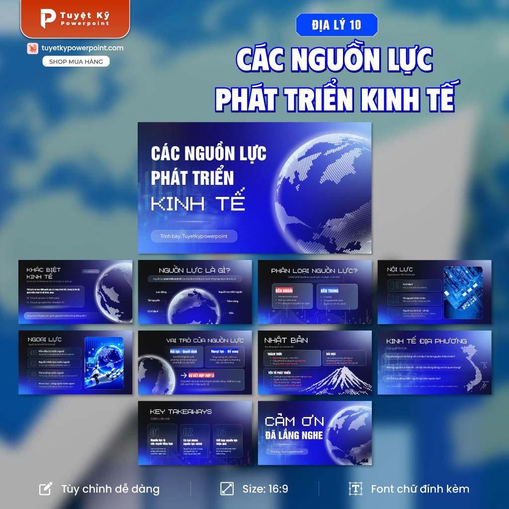 Địa lí 10 các nguồn lực phát triển kinh tế