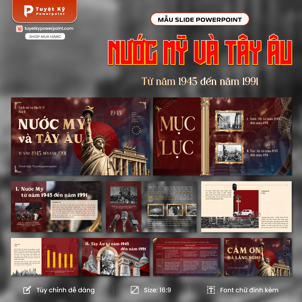 mỹ và các nước tây âu từ 1945-1991
